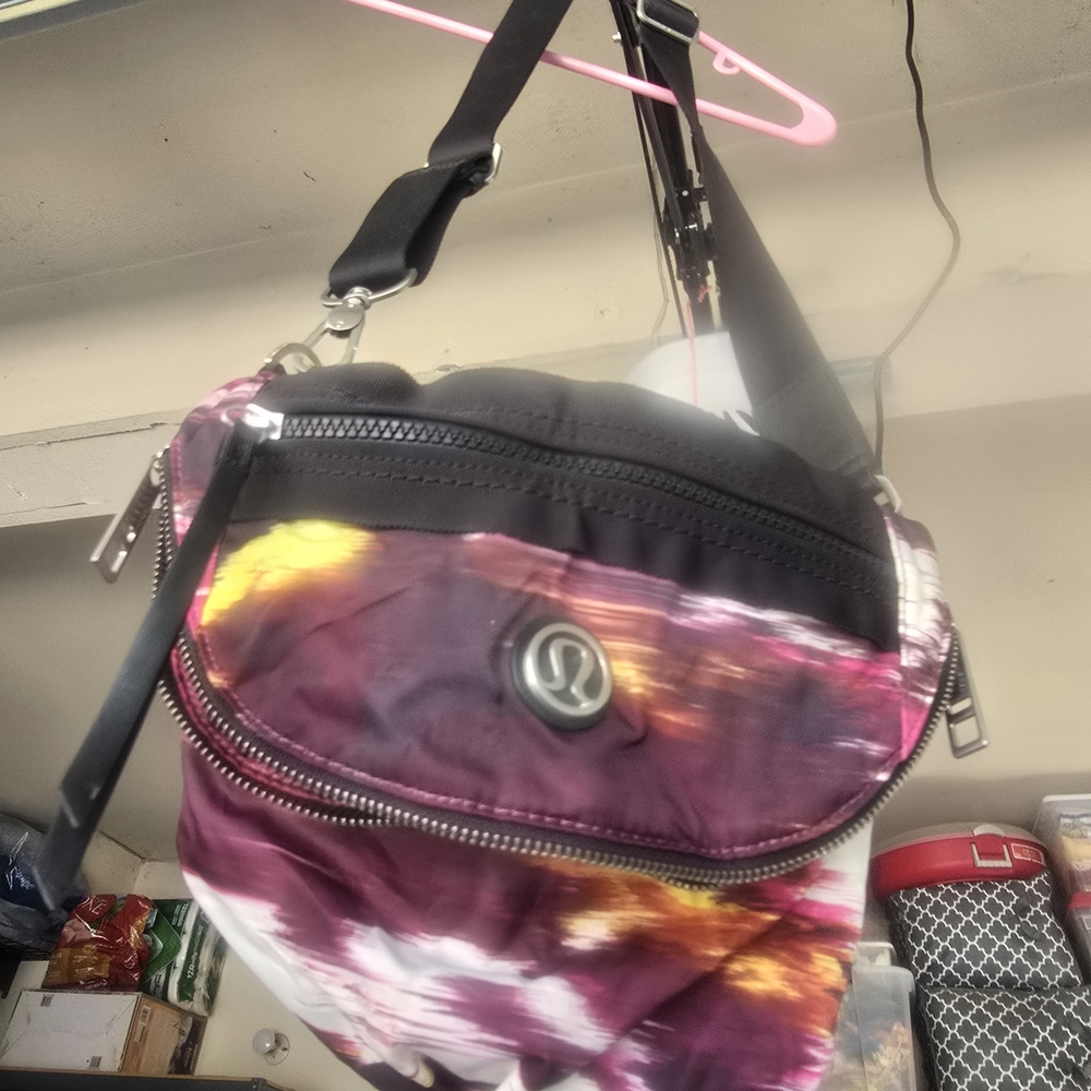 Lululemon Athletica Black Crossbody Bag Sleek and Functional